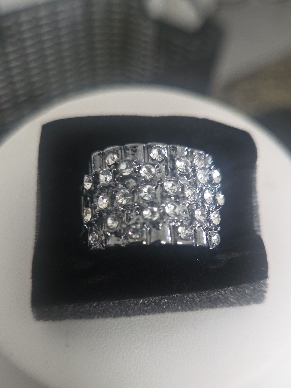 Paparazzi Lawbreaking Loot Black Ring NWT